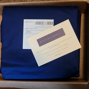 Boston Linen Hotel Percale Queen Sheets